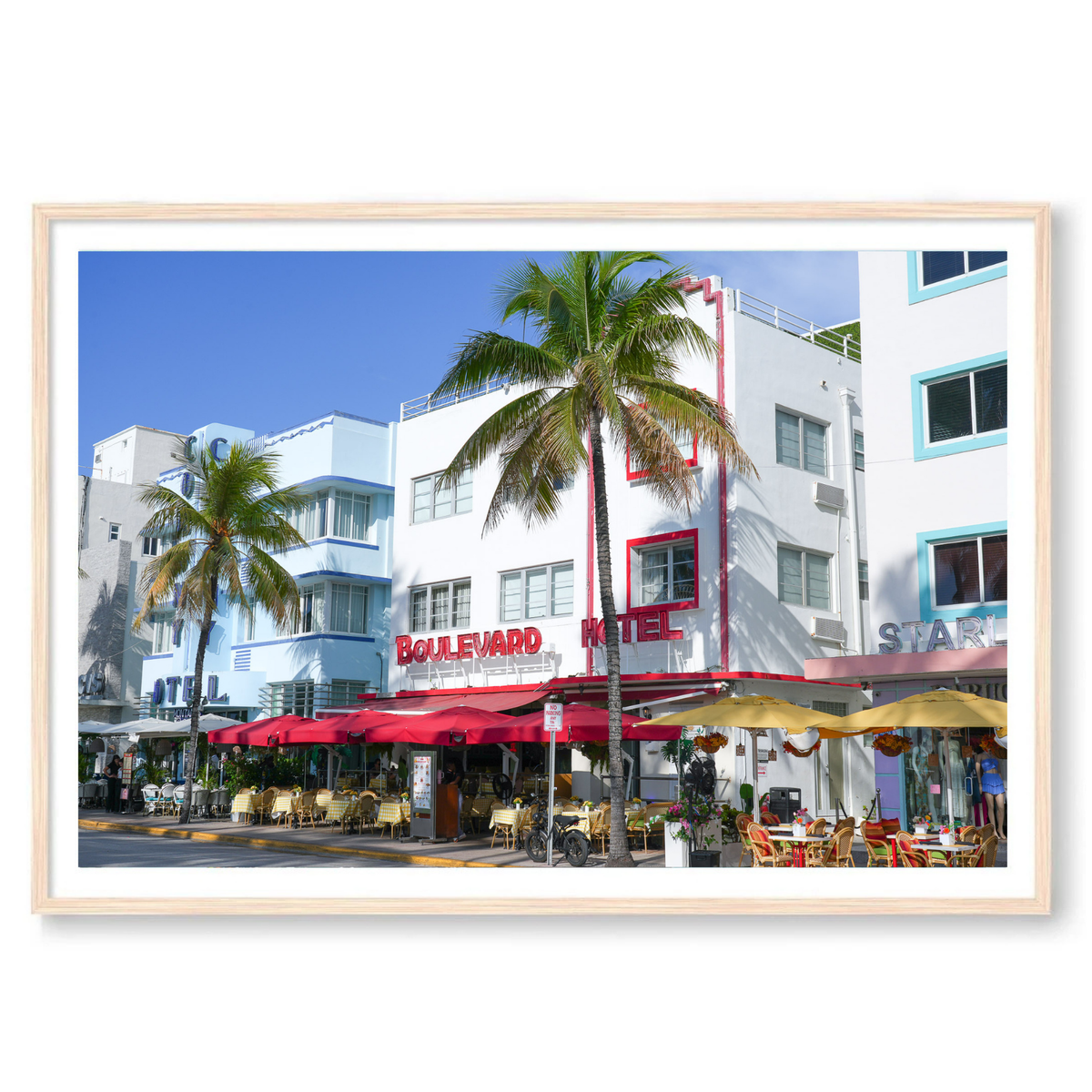 Seventh Street Landscape Wall Art Print