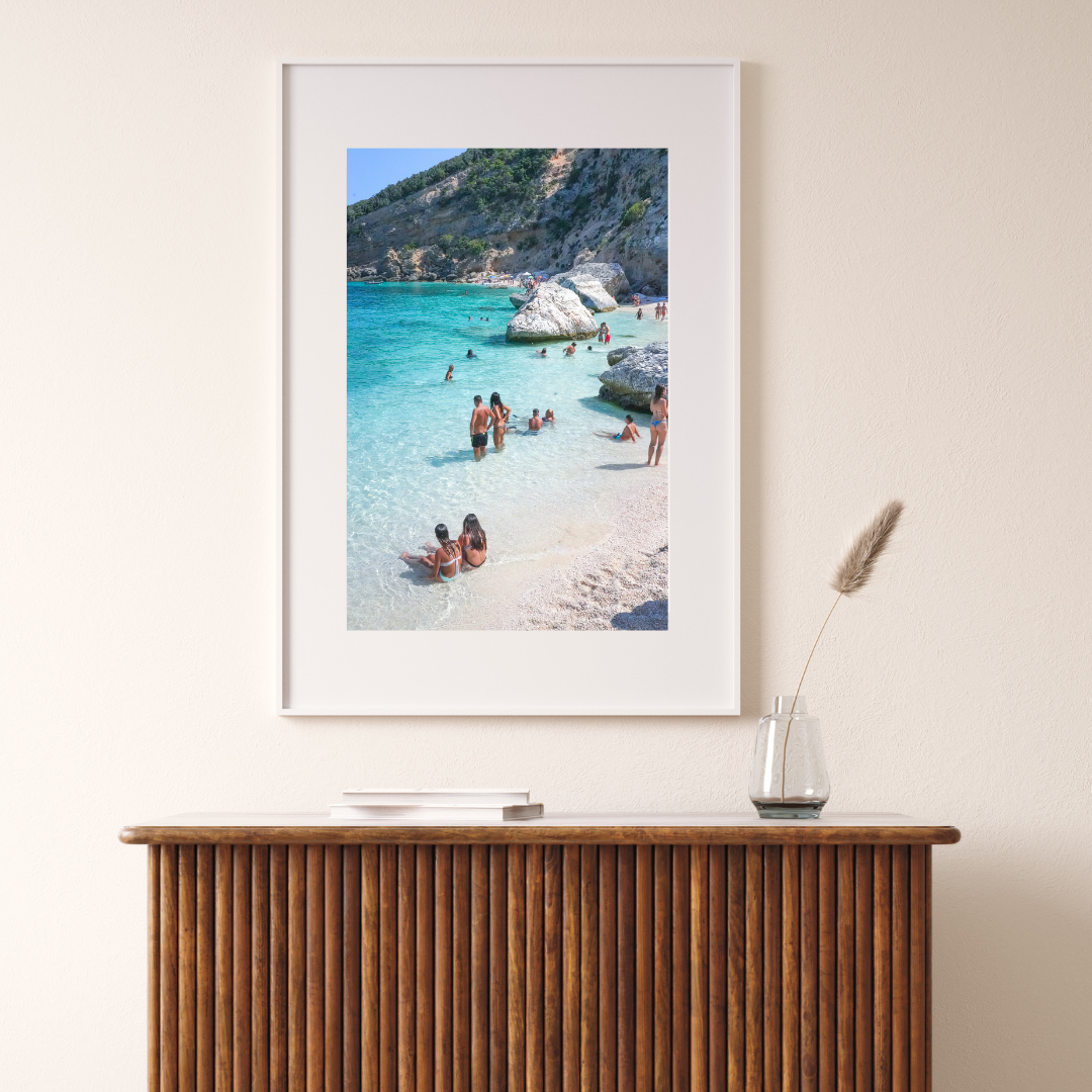 Baunei Coast Wall Art Print