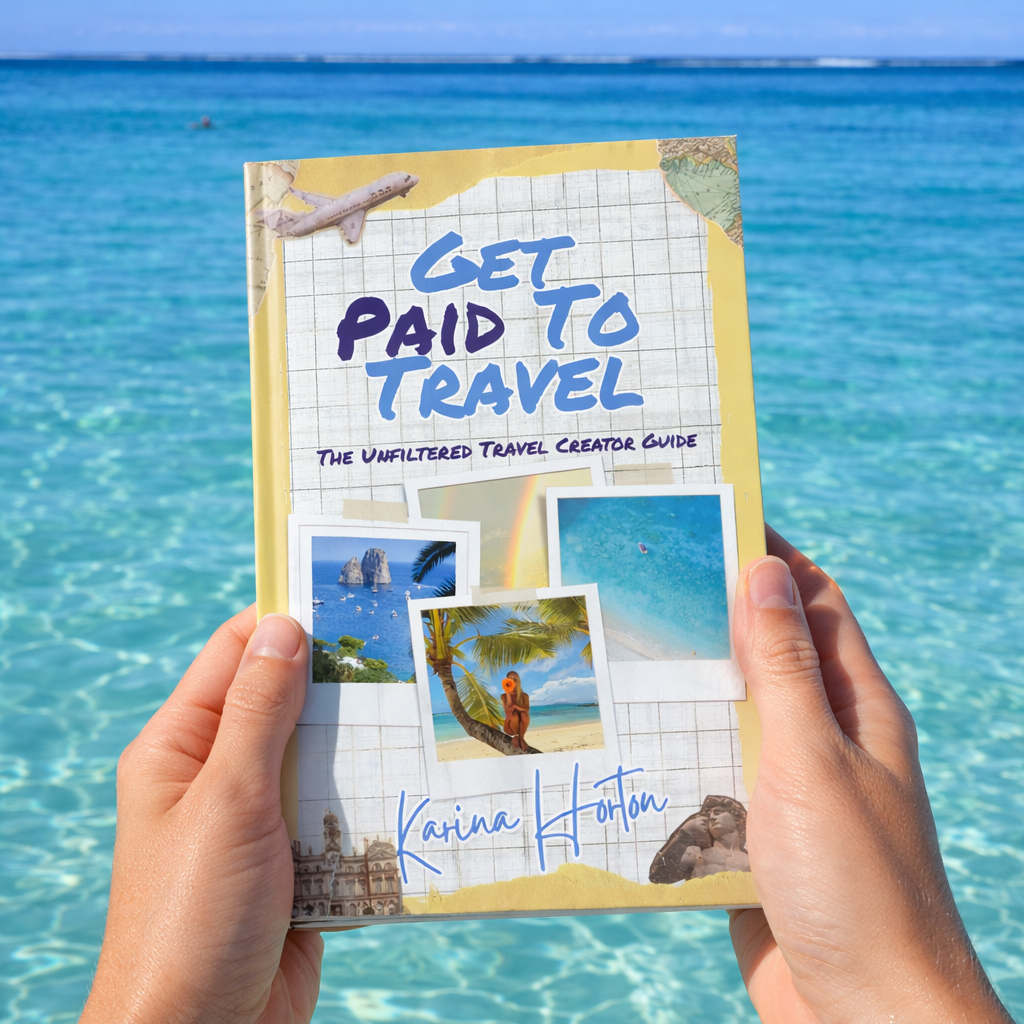 Get Paid To Travel — The Unfiltered Creator Guide | Karina Horton Kamalia Studio