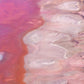 Pink Lake Landscape Wall Art Print Kamalia Studio