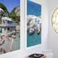 Boat Cove Wall Art Print Kamalia Studio