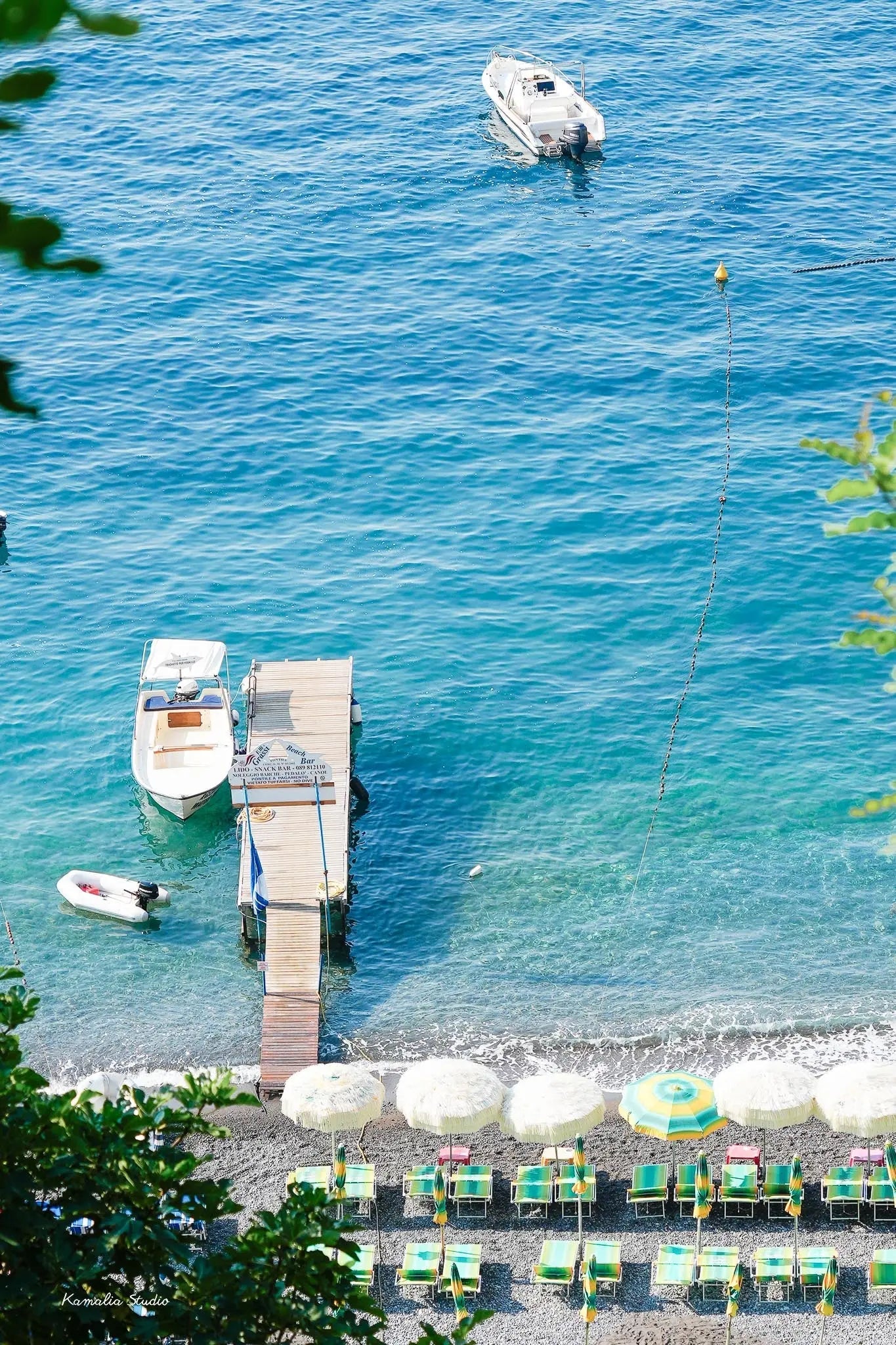 Miramalfi Wall Art Print Kamalia Studio