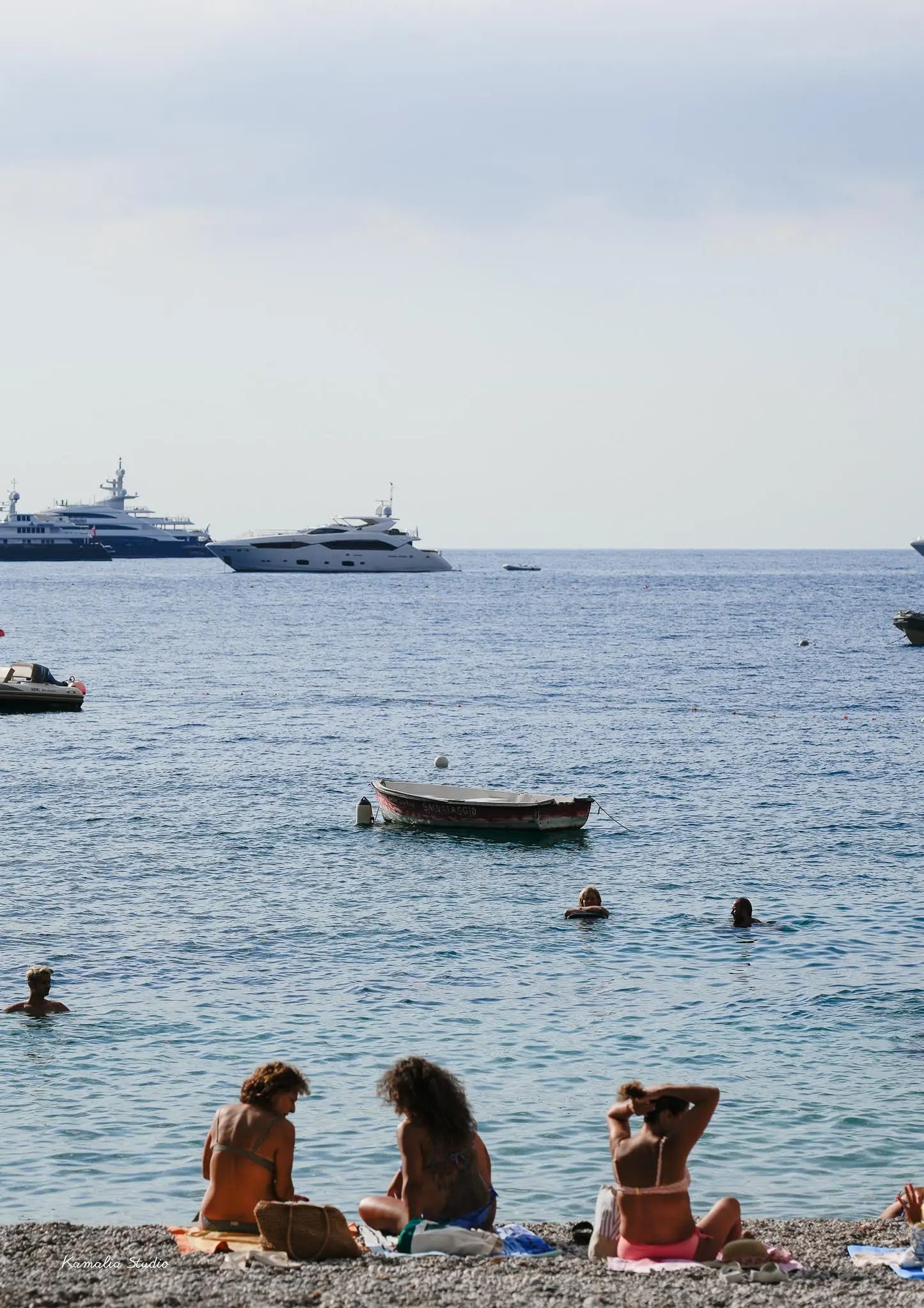 Positano Wall Art Print Kamalia Studio