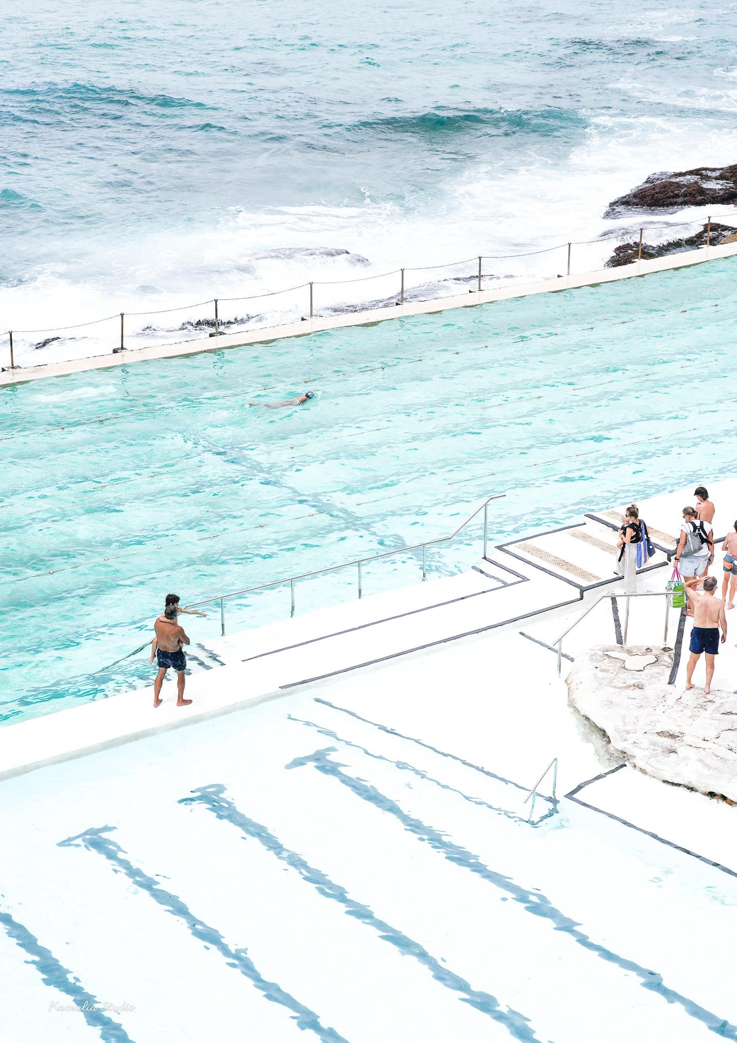 Icebergs Wall Art Print