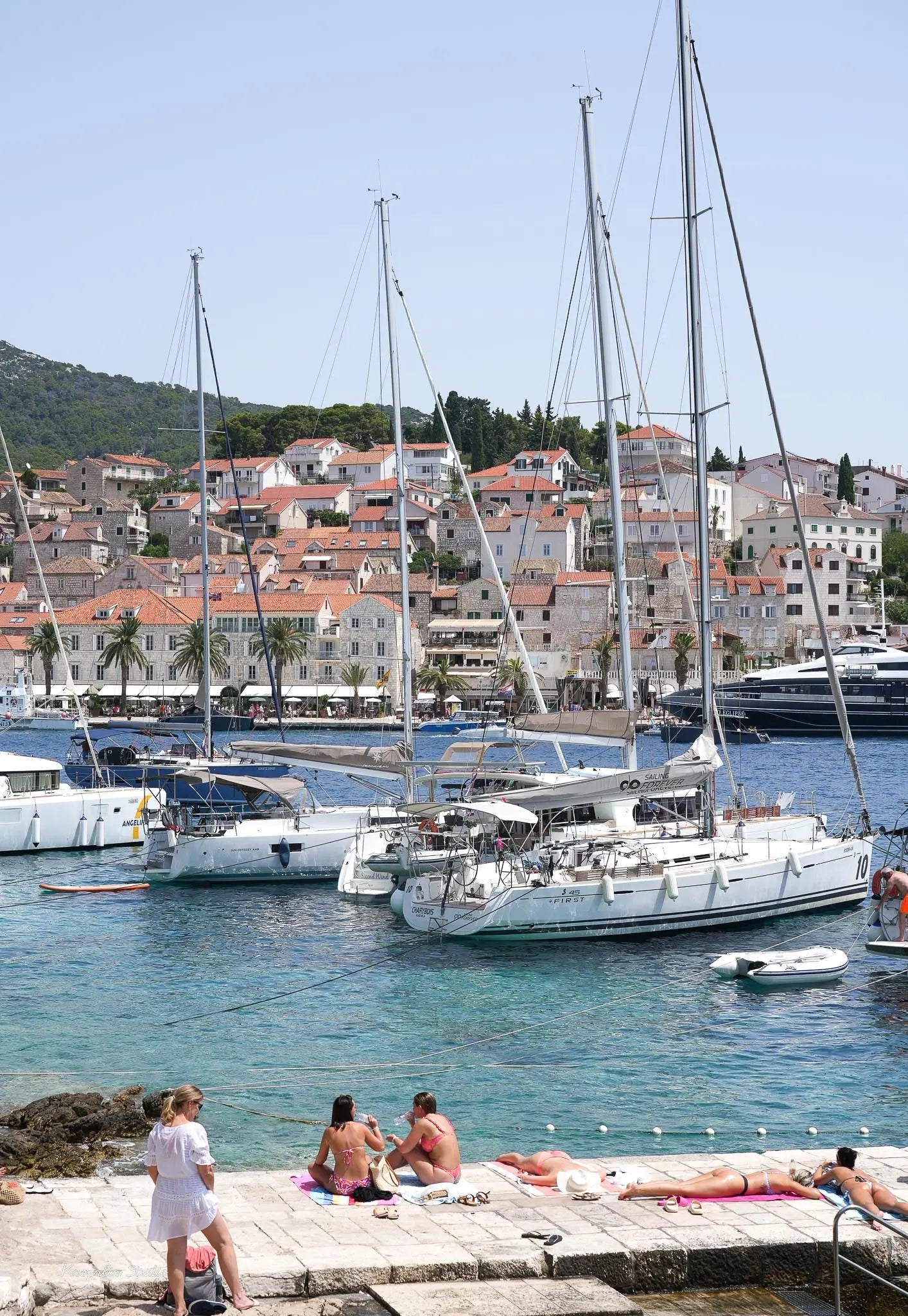 Hvar Wall Art Print Kamalia Studio