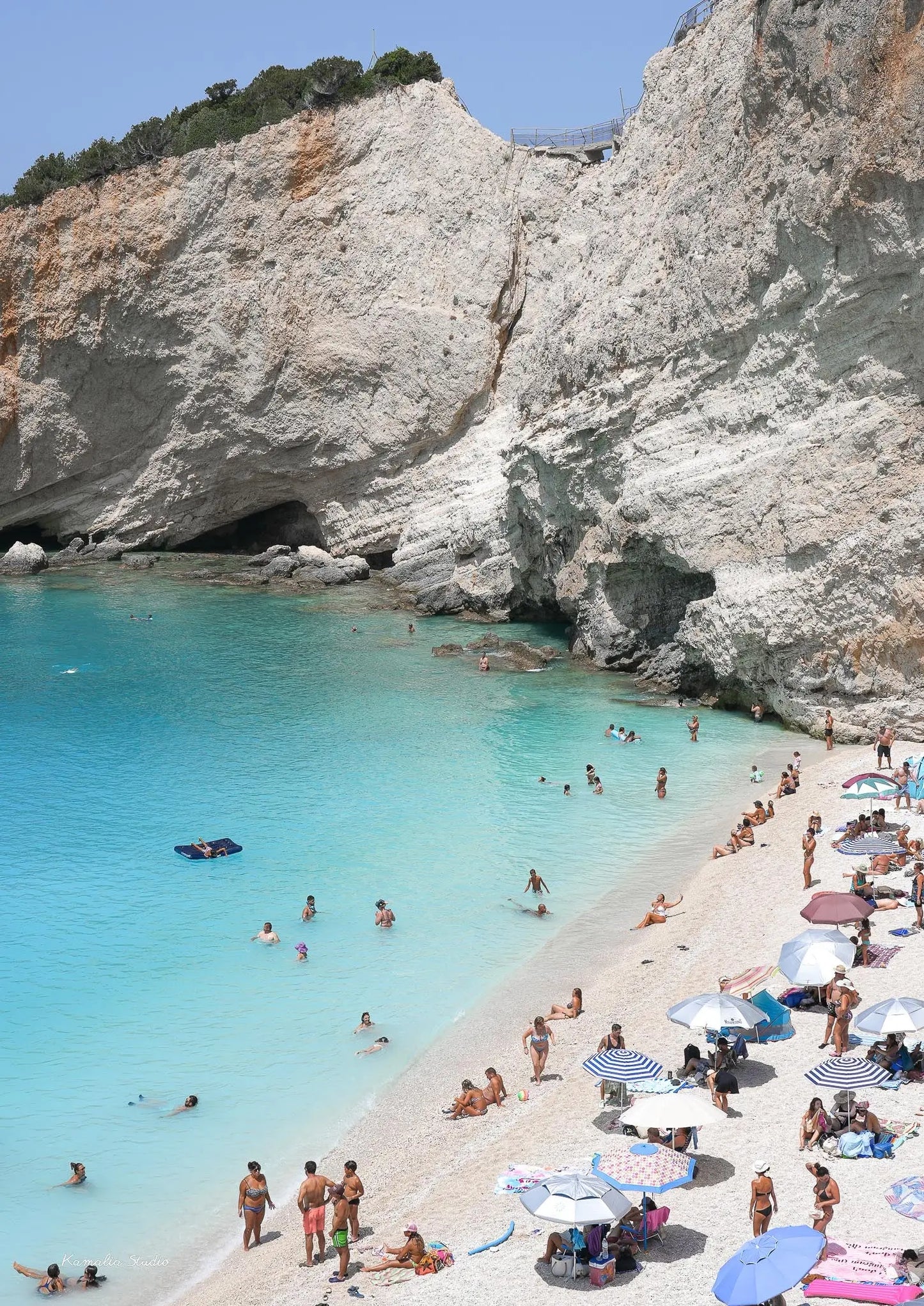 Lefkada Wall Art Print Kamalia Studio