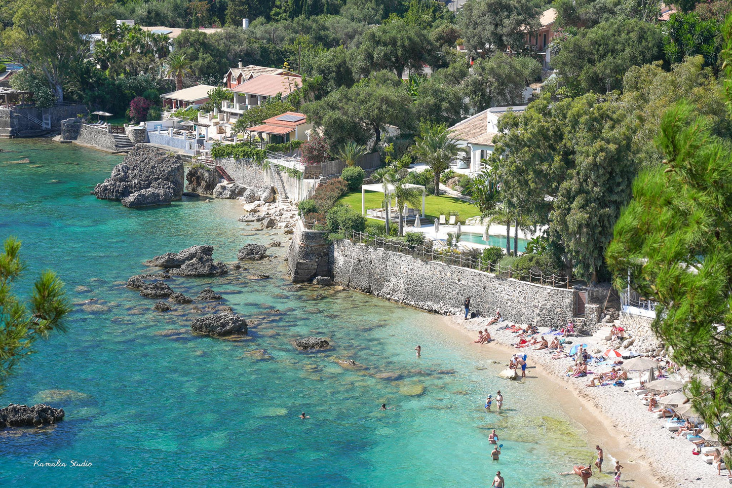 Marina Landscape Wall Art Print