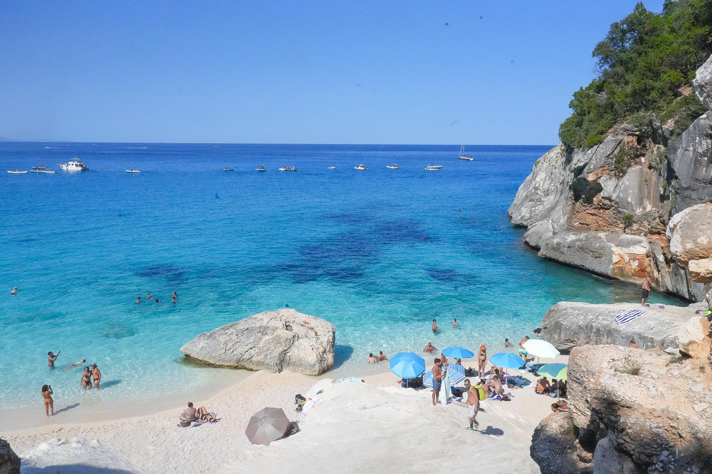 Cala Mariolu Wall Art Print