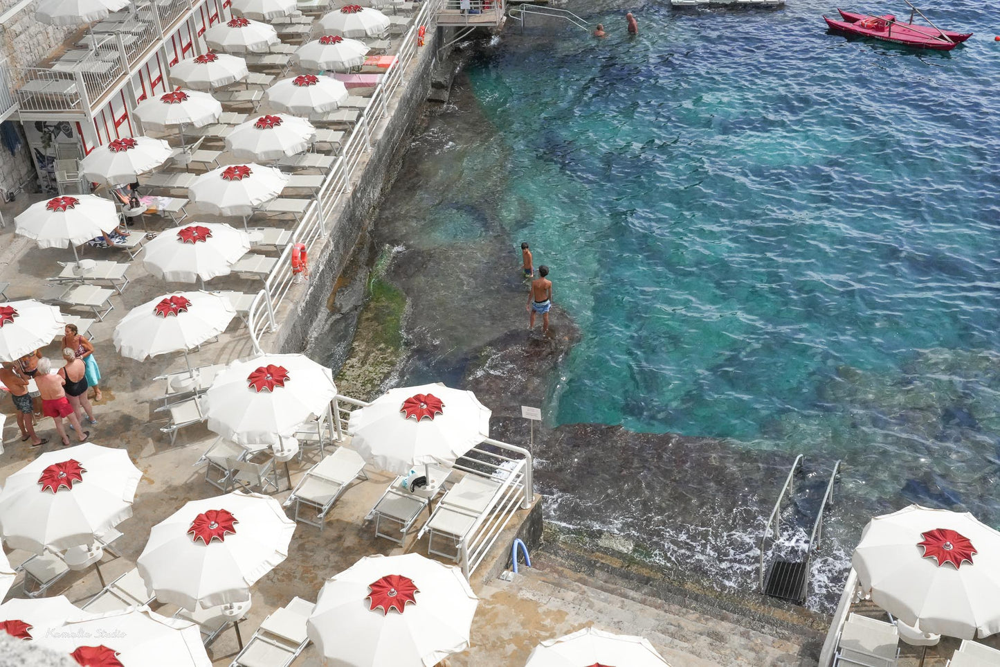 Azzurra II Landscape Wall Art Print