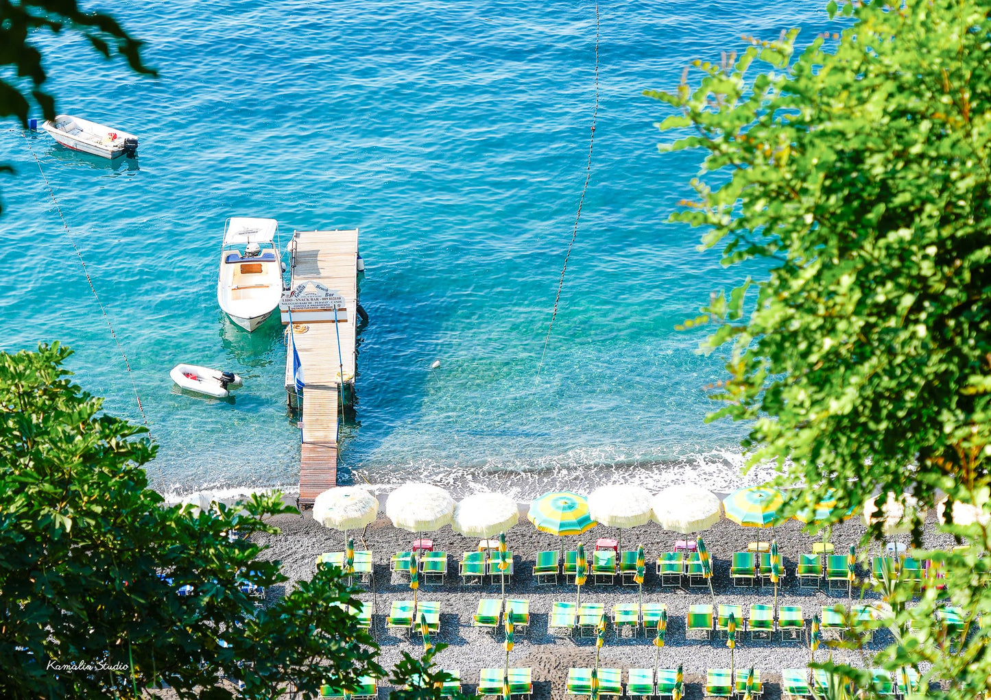 Miramalfi Landscape Wall Art Print