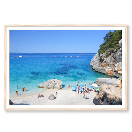 Cala Mariolu Wall Art Print