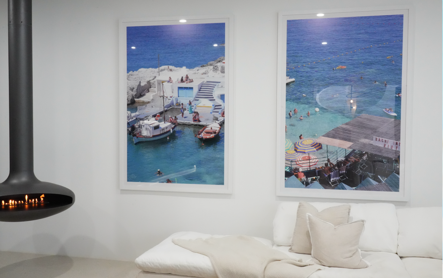 Boat Cove Wall Art Print
