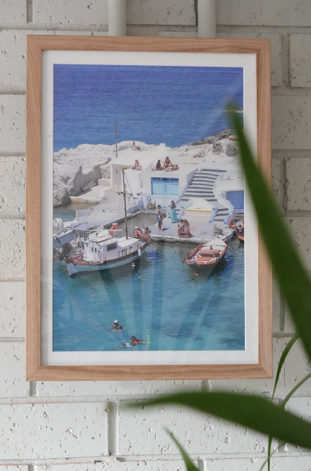 Boat Cove Wall Art Print