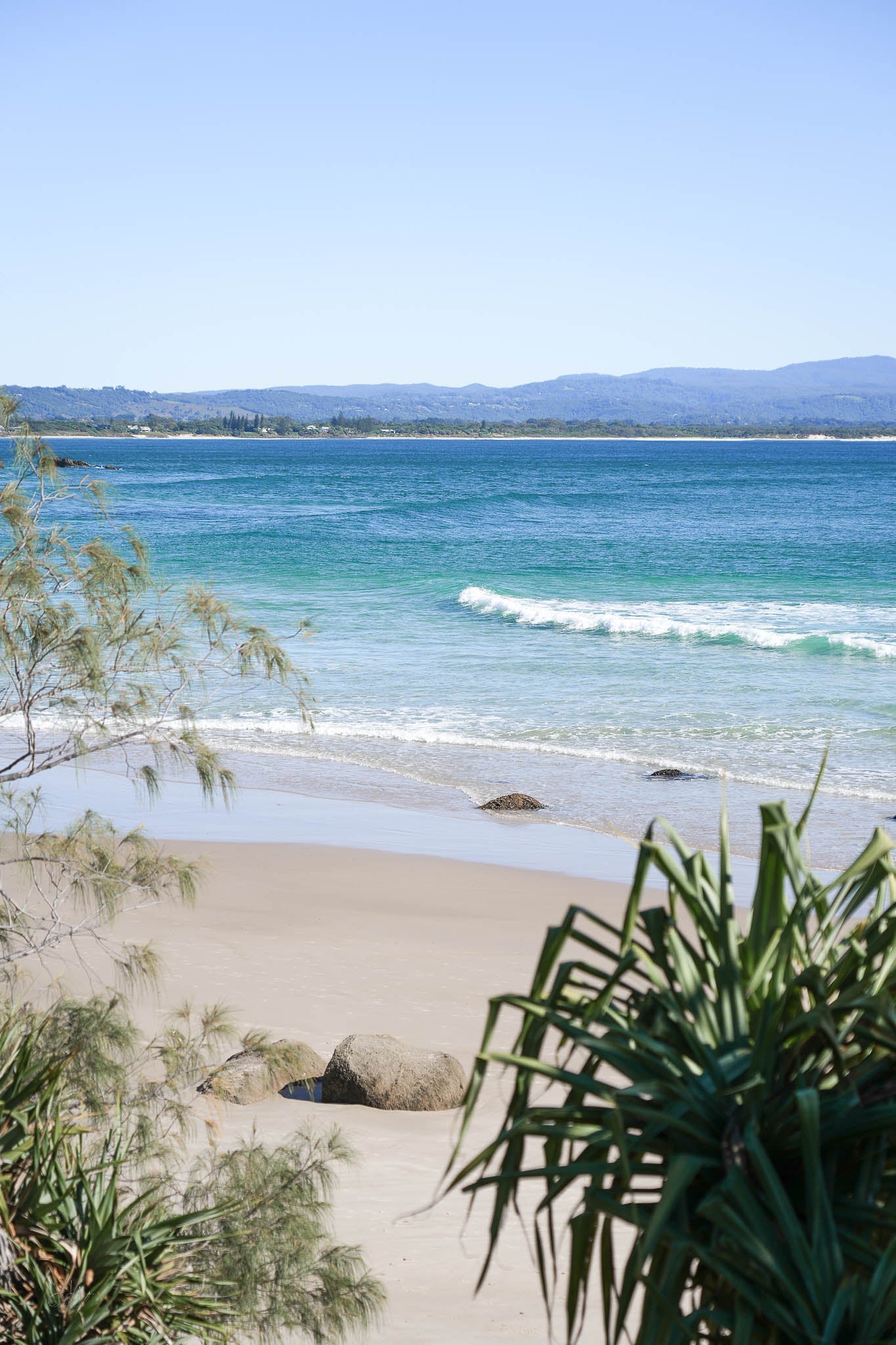Cavanbah (Byron Bay) Wall Art Print Kamalia Studio