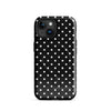 Black Polka Dot Phone Case
