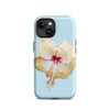 Hibiscus Phone Case in Artic Blue
