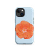 Zahli Hibiscus Phone Case in Artic Blue