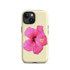 Pink Tropical Hibiscus Phone Case no.2 in Butter