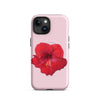 Aurora Hibiscus Phone Case in Himalayan Pink