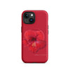 Aurora Hibiscus Phone Case in Red