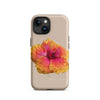 Tropical Hibiscus Phone Case no.2 in Hazelnut