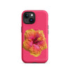 Tropical Hibiscus Phone Case in Hot Pink