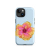 Malia Hibiscus Phone Case in Artic Blue