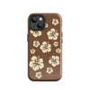 Brown Hibiscus's Phone Case without magnet